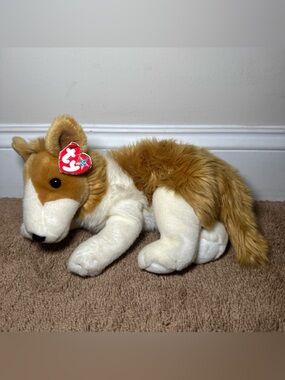 TY Cassie the Collie Dog 12" Plush Beanie Buddy 2001 with Tag